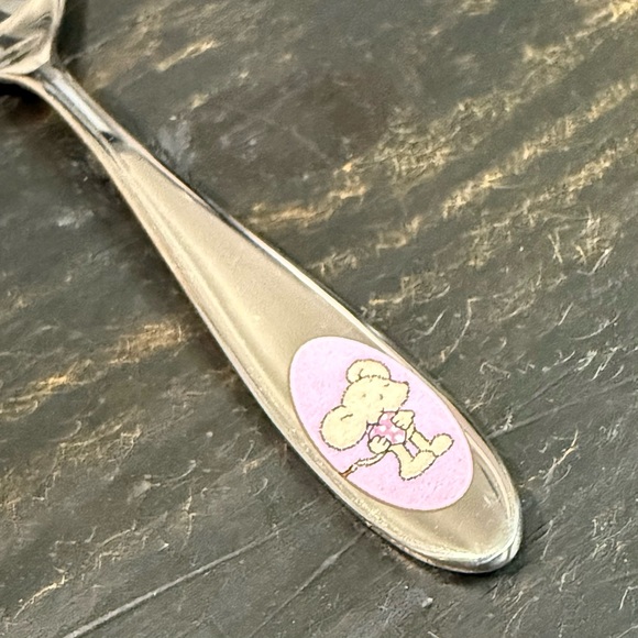 RARE Vintage WMF Cromargan Children's Cutlery The Kitchen Mouse 4 Pc Set - Picture 8 of 14